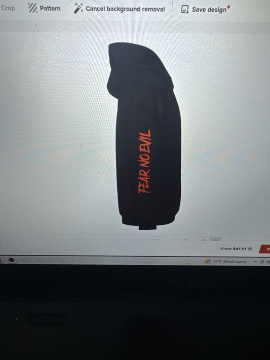 Fear No Evil Unisex Hoodie